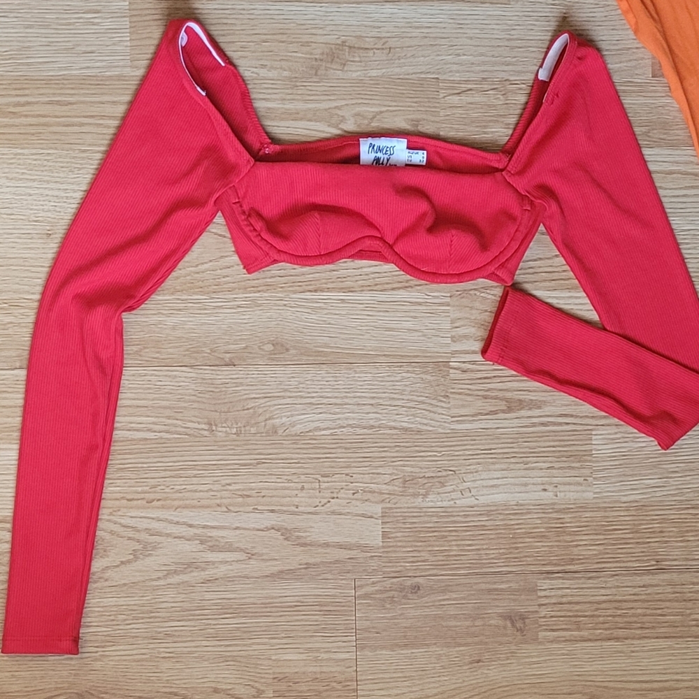 Princess💗Polly XX Scarlet Red Bralette Top